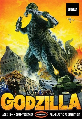 POLAR LIGHTS GODZILLA 1:144 SCALE MODEL KIT