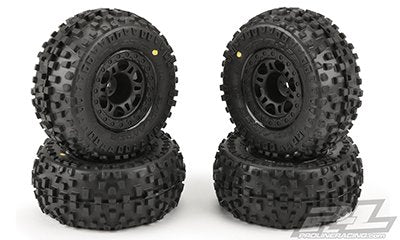 Badlands SC 2.2" 3.0" Tires MTD (4) Slash 2wd Front/Rear (discontinued)