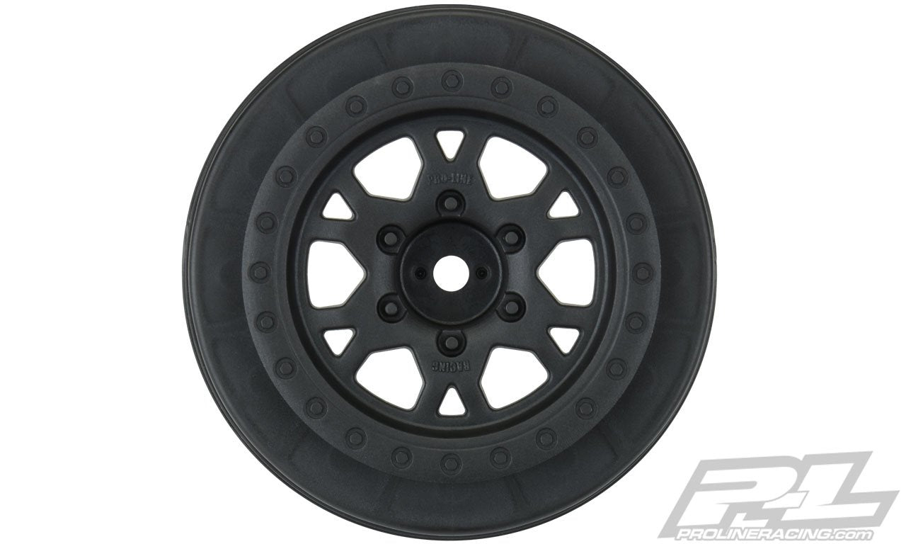 Impulse Black Front Wheels: Slash 2WD (Discontinued)