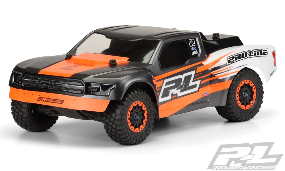 Pro-Line 2017 Ford F-150 Raptor Desert Truck Body (Clear)