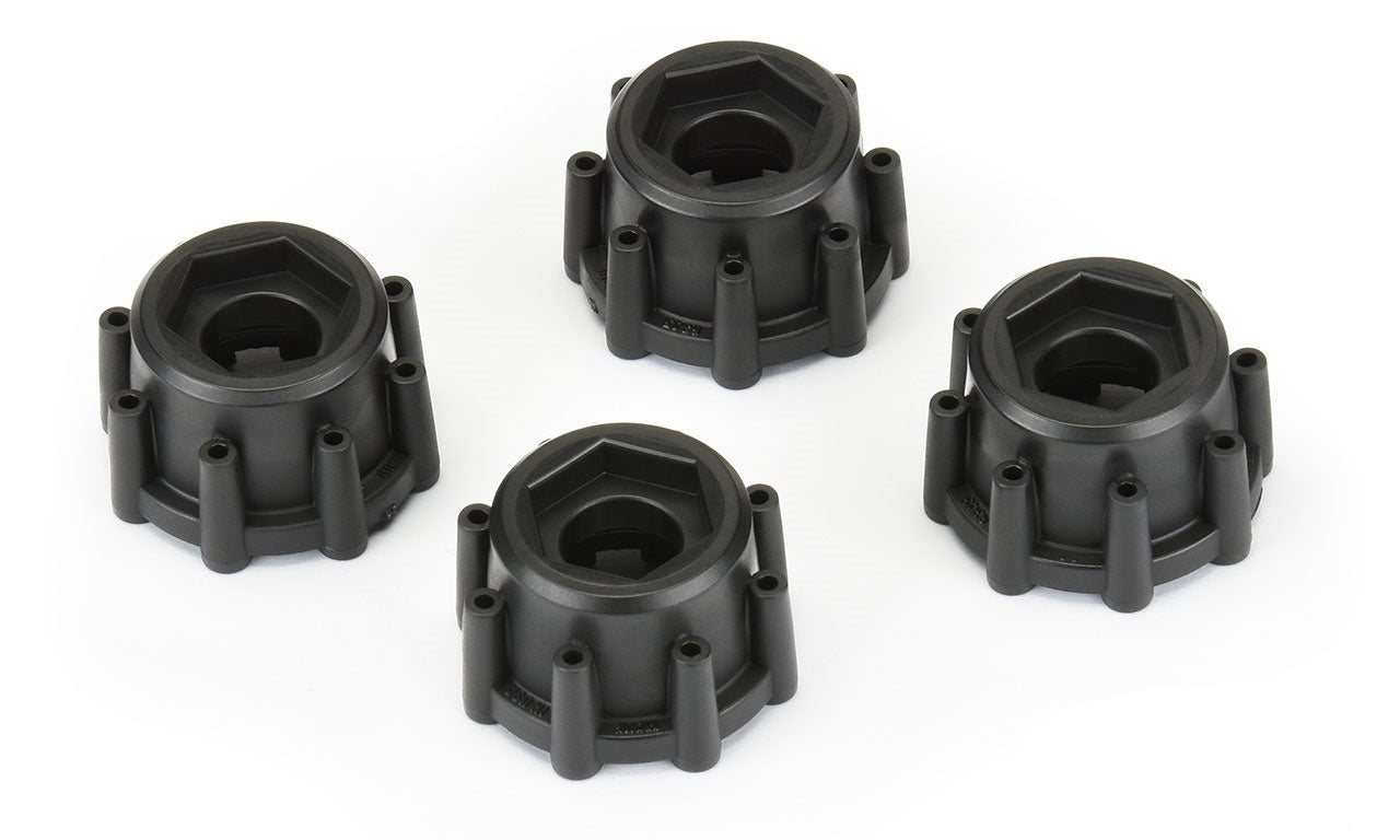 8x32 to 17mm Hex Adapters for 8x32 3.8"" Wheels