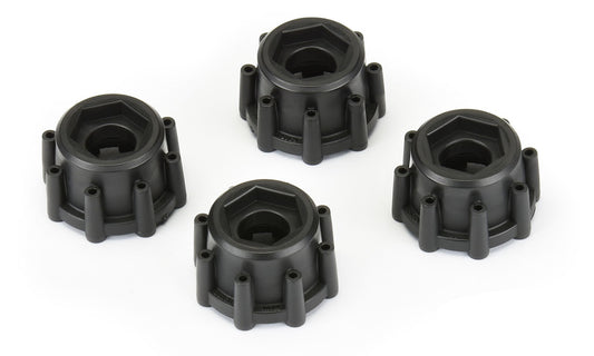 8x32 to 17mm Hex Adapters for 8x32 3.8"" Wheels