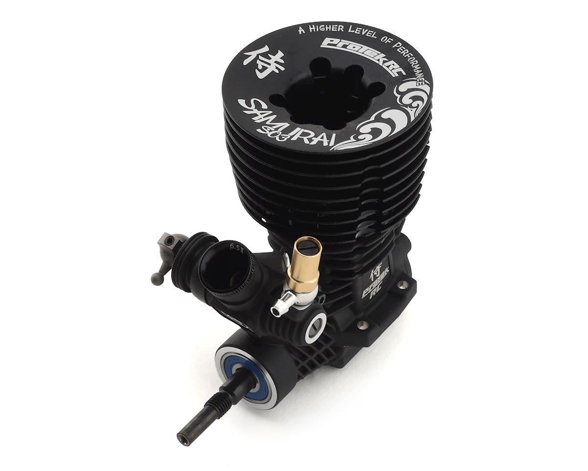 Samurai S03 3-Port .21 Competition Buggy Engine w/22D Carburetor