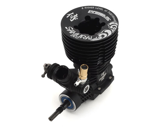 Samurai S03 3-Port .21 Competition Buggy Engine w/22D Carburetor