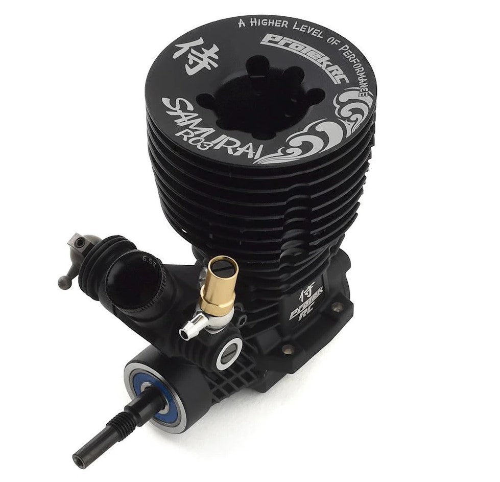 Samurai R03 3-Port .21 Competition Nitro Engine Broken in by Adam Drake w/22E Carburetor