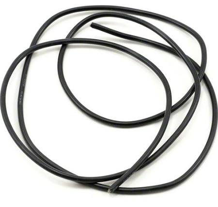 18AWG Black Silicone Hookup Wire (1 Meter)