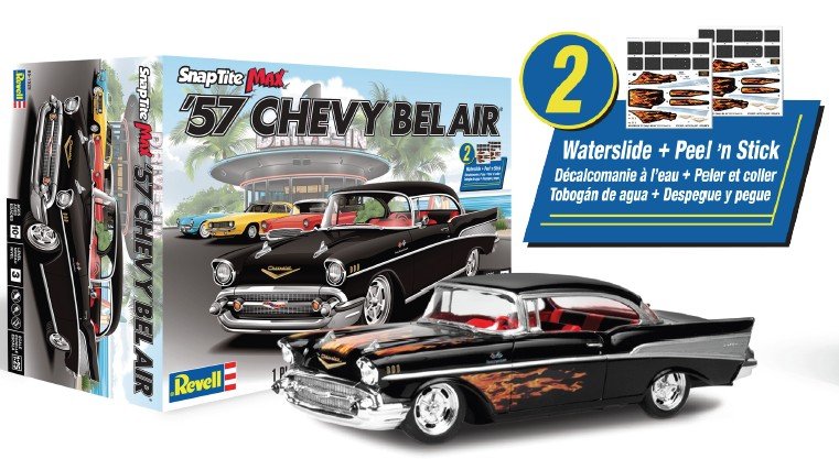 851529 1/25 Snap '57 Chevy Bel Air