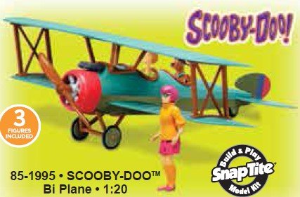 851995 1/20 Scooby-Doo Bi-Plane