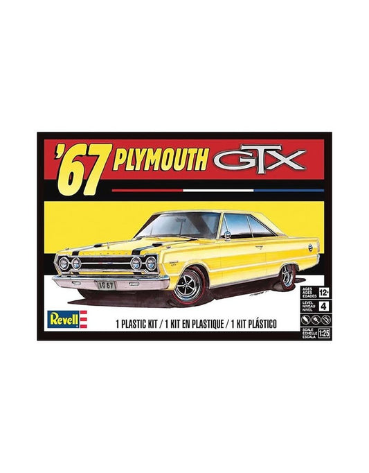 854481 1/25 1967 Plymouth GTX