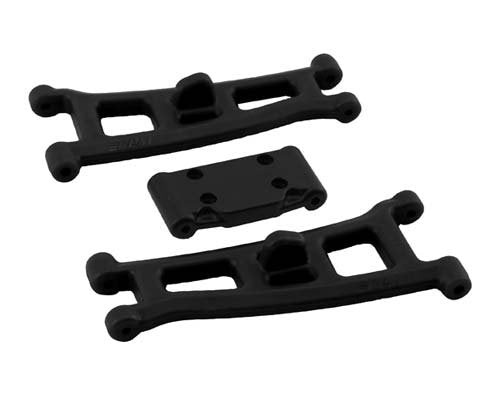 GT2SC10 FR A-ARM/BULKHEAD BLK