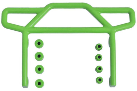 Rear Bumper Green: Rustler