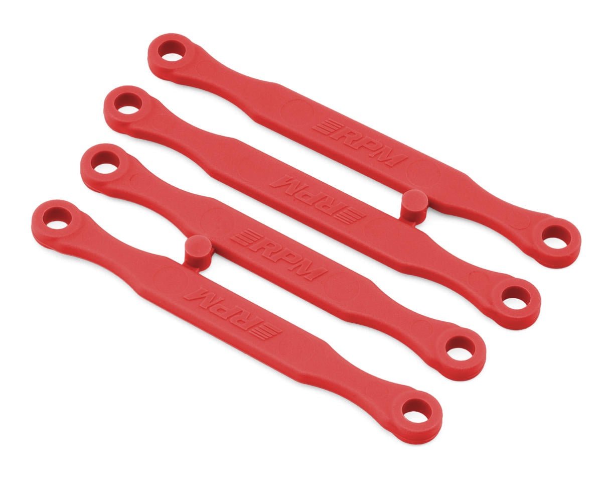RPM Camber Link Set for Traxxas® Stampede®/Slash®/Rustler® 4x4 BL-2s™ (Red) (Front/Rear)