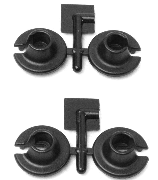 LOWER SPRING CUPS FOR LOSI & SLASHRALLYNITRO SLASH(BLACK)