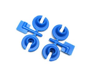 LOWER SPRING CUPS FOR LOSI & SLASHRALLYNITRO SLASH (BLUE)