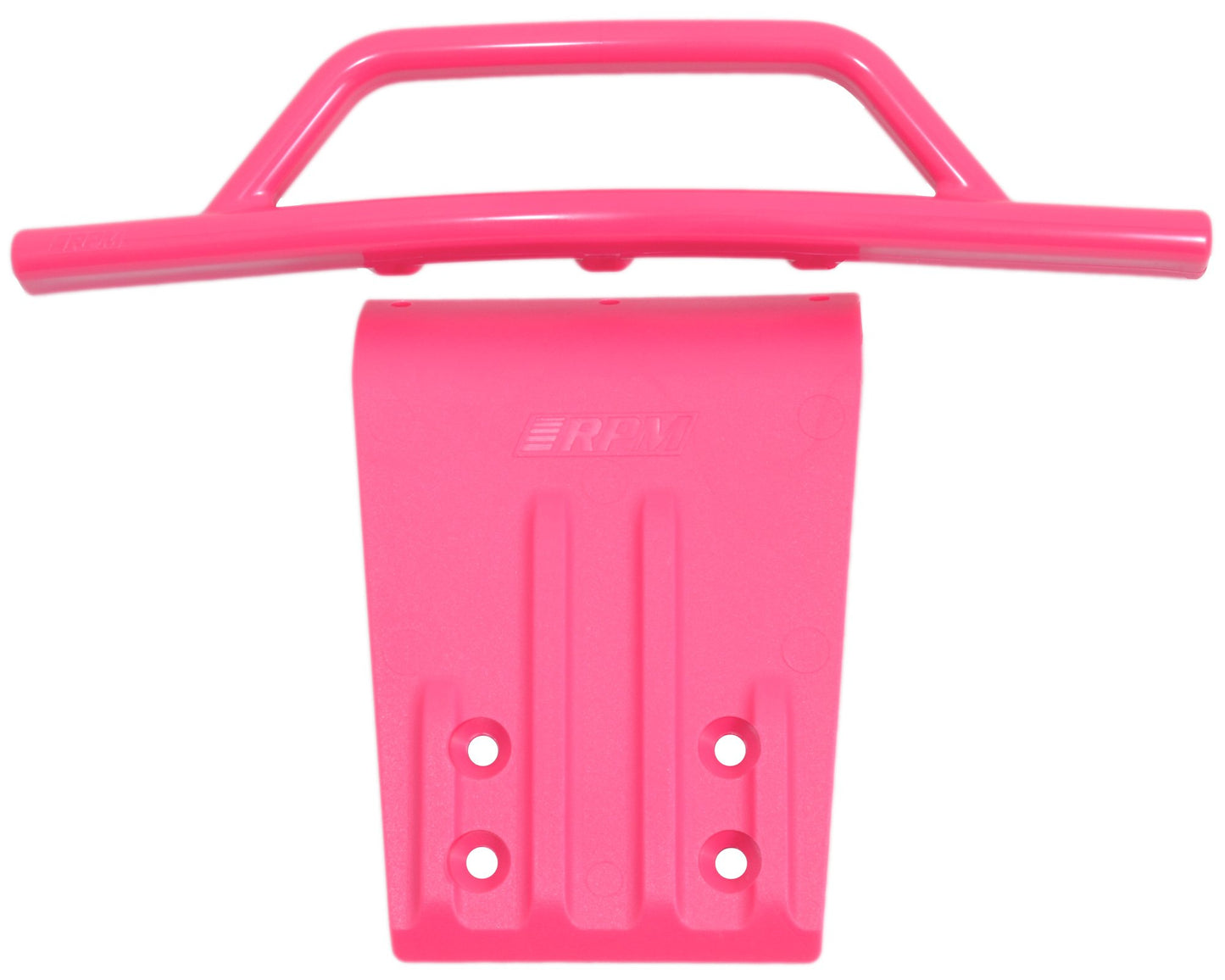 Front Bumper and Skid Plate Pink for Traxxas Slash 2wd