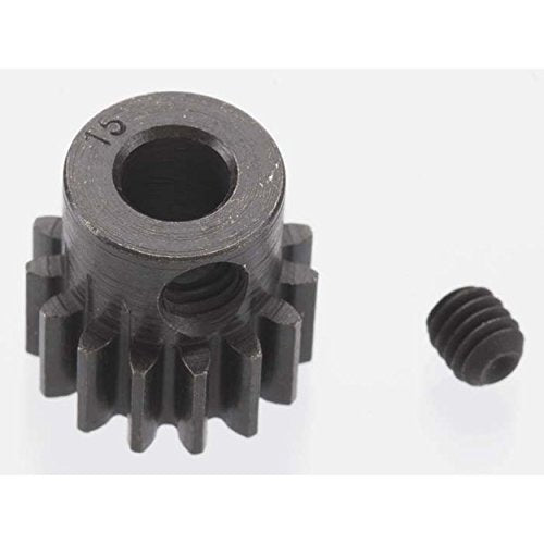EXTRA HARD 15 TOOTH BLACKENED STEEL 32P PINION 5M/M