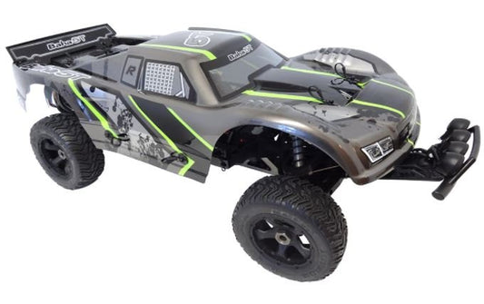 1/5 Scale 2021 36cc Gas Ready To Run Terminator Baja Truck 360T (gray/black/green)