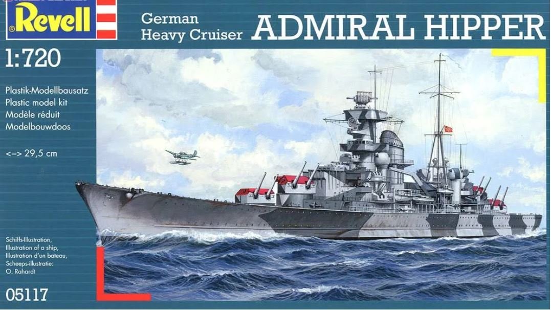 05117 1/720 Kreuzer Admiral Hipper