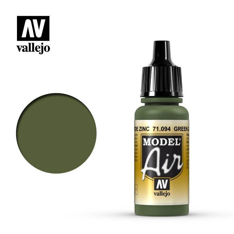 71.094 Green Zinc Chromate Color 17 ml.