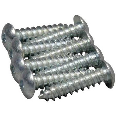 #4x 1/2" Button Head Sheet Metal Screws use 1/16 Hex Wrench