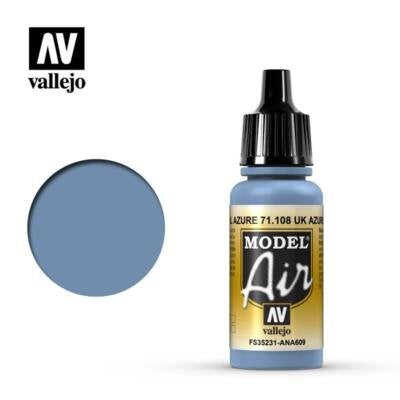 71.108 UK Azure Blue Color 17 ml.