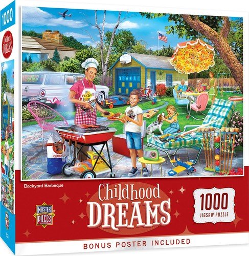 Childhood Dreams - Backyard BBQ 1000pc Puzzle