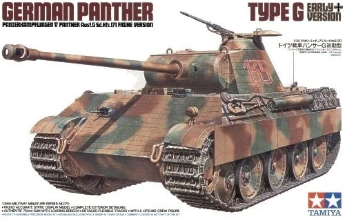 1/35 Panther Type G Early Version Tank Plastic Model Kit