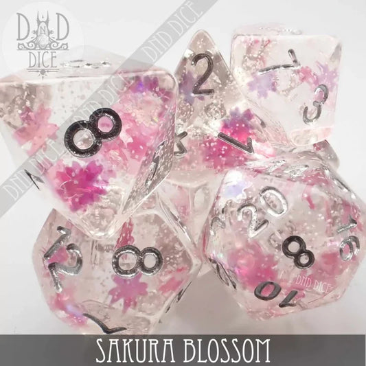 Sakura Blossom 7 Dice