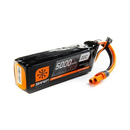 5000mAh 4S 14.8V Smart LiPo 30C; IC5