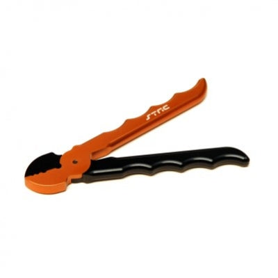 Aluminum Precision Shock Shaft Pliers, Black / Xray Orange