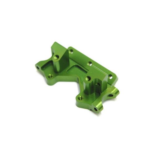 Aluminum Front Bulkhead, Green, for Traxxas Slash / Stampede / Rustler / Bandit / Drag