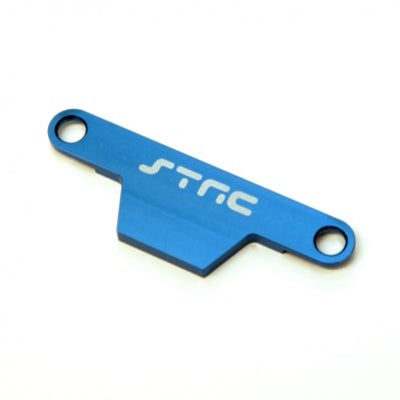 Battery Hold Down Plate-Blue Alum HD Stampede/Bigfoot