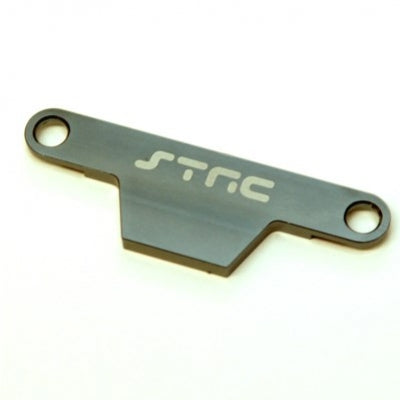 Aluminum HD Battery Hold Down Plate, Gun Metal, for Traxxas Stampede / Bigfoot