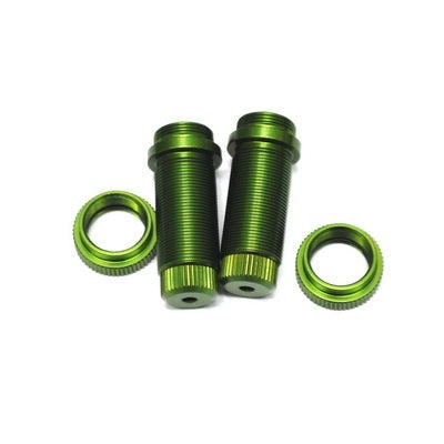 Threaded Aluminum Front Shock Body Set, Green, for Traxxas Slash 2WD / Slash 4x4/ Hoss, 1pr