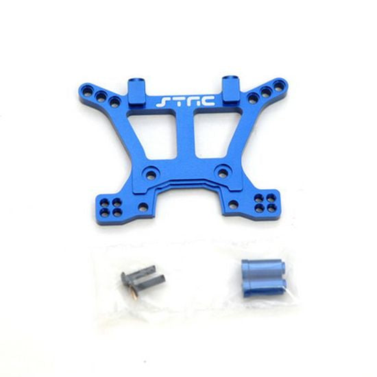 ALUM HD FRT SHOCK TOWER FOR SLASH 4X4 (BLUE)