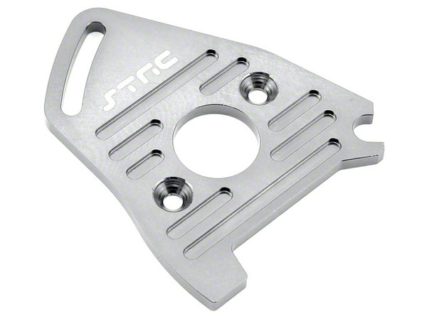 Aluminum Heatsink Finned Motor Plate, Silver, for Traxxas Slash 4x4 LCG / Rally