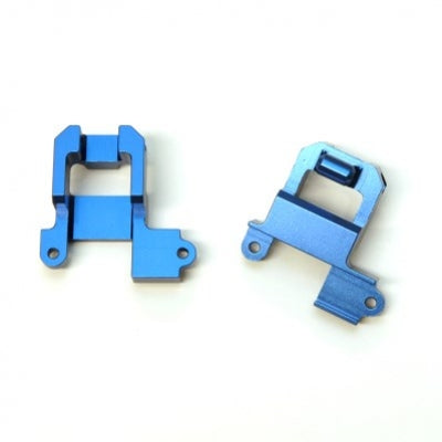 Aluminum Heavy Duty Rear Shock Towers, Blue, for Traxxas TRX-4, 1pr