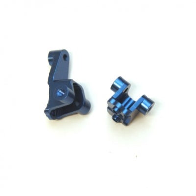 Aluminum Front Lower Shock Mount, Blue, for Traxxas TRX-4, 1pr