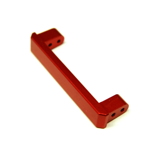 Aluminum Heavy Duty Rear Bumper Eliminator Brace, Red, for Traxxas TRX-4