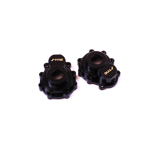 Brass Outer Portal Drive Housi TRX-4 Black (1 pair) CNC