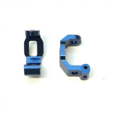 Aluminum Front C-Hub, Blue, for Traxxas 4Tec 2.0, 1pr