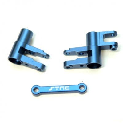 Aluminum Steering Bellcrank Set, Blue, for Traxxas 4Tec 2.0, 3pcs
