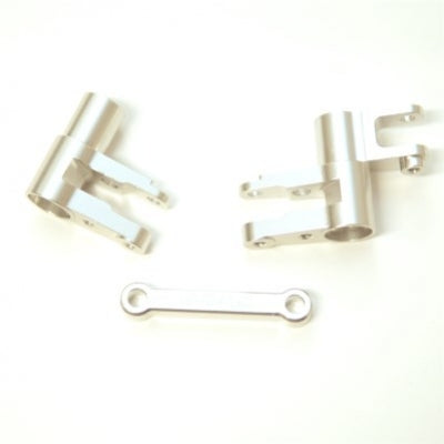 Aluminum Steering Bellcrank Set, Silver, for Traxxas 4Tec 2.0, 3pcs