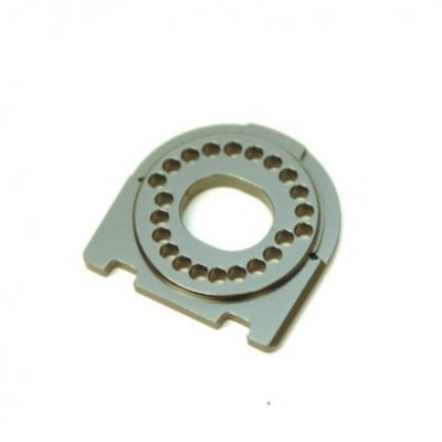 Aluminum Motor Mount, Gun Metal, for Traxxas 4Tec 2.0