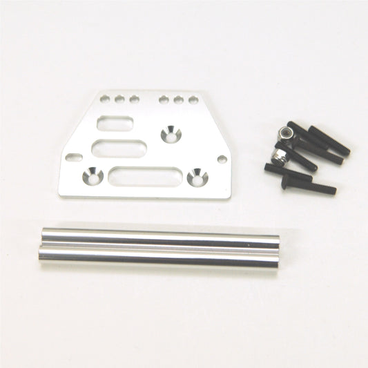 Aluminum Front Upper 4-Link Conversion Kit, Silver, for Axial SCX10