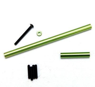 Precision Aluminum Steering Upgrade Kit, Green, for Axial SCX10