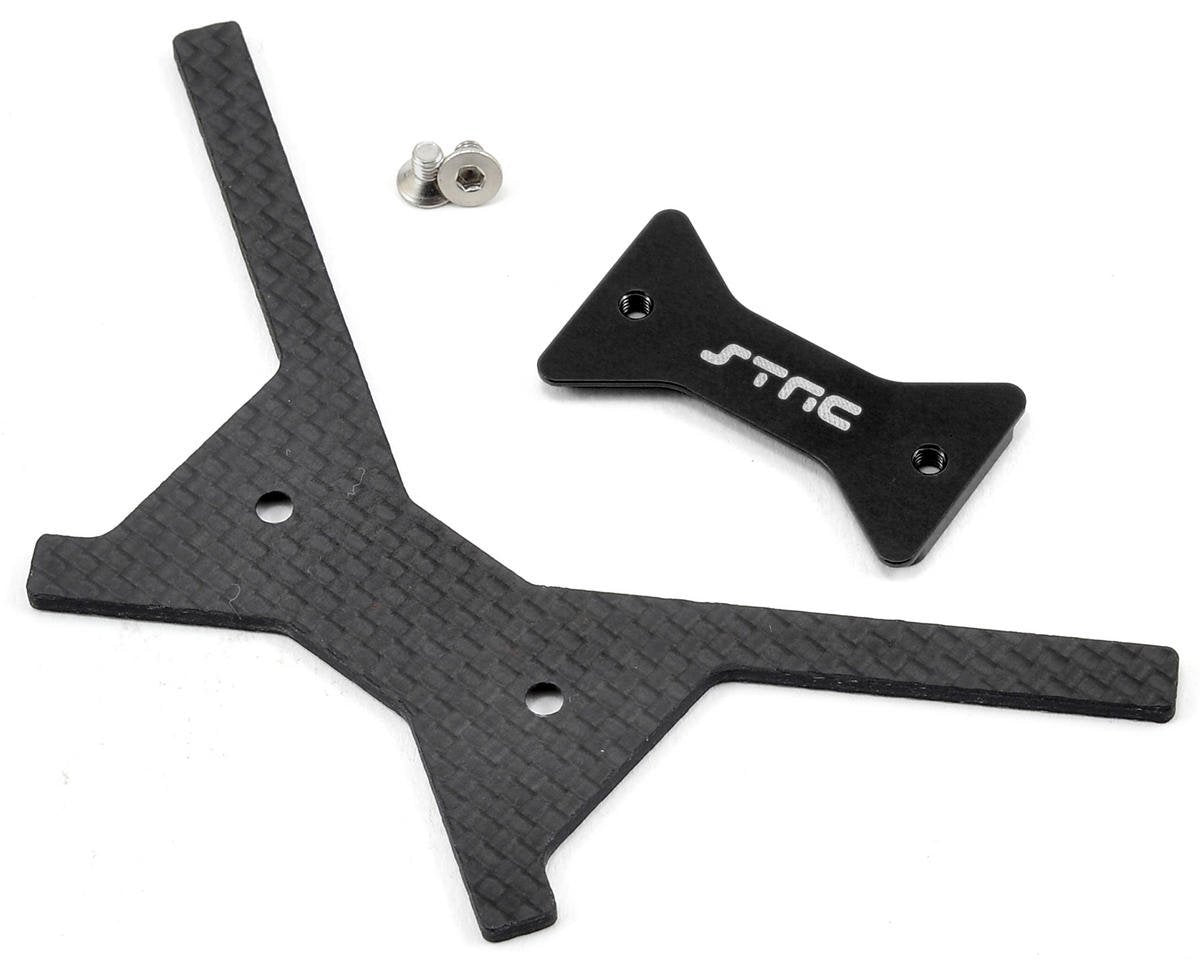 Aluminum Graphite Battery Brace, Black, for Axial Yeti