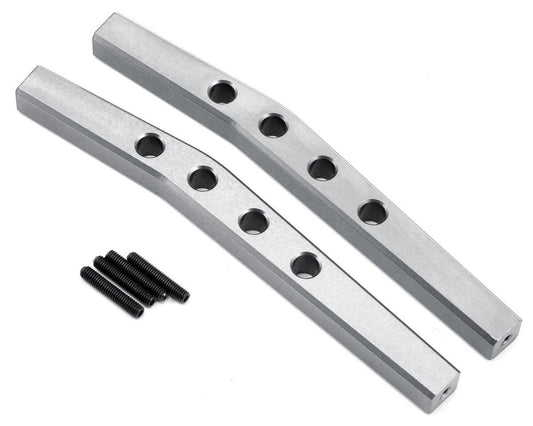 Aluminum Rear Upper Suspension Links, Silver, for Yeti, 1pr