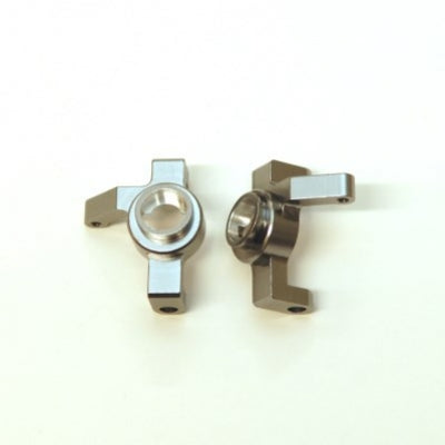 Steering Knuckles Gunmetal SMT10, RR10, Wraith
