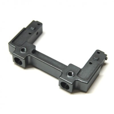 Aluminum Rear Bumper Mount / Chassis Brace, Gun Metal, for Axial SCX10 II
